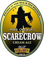 Scarecrow Cream Ale Wig & Pen label artwork